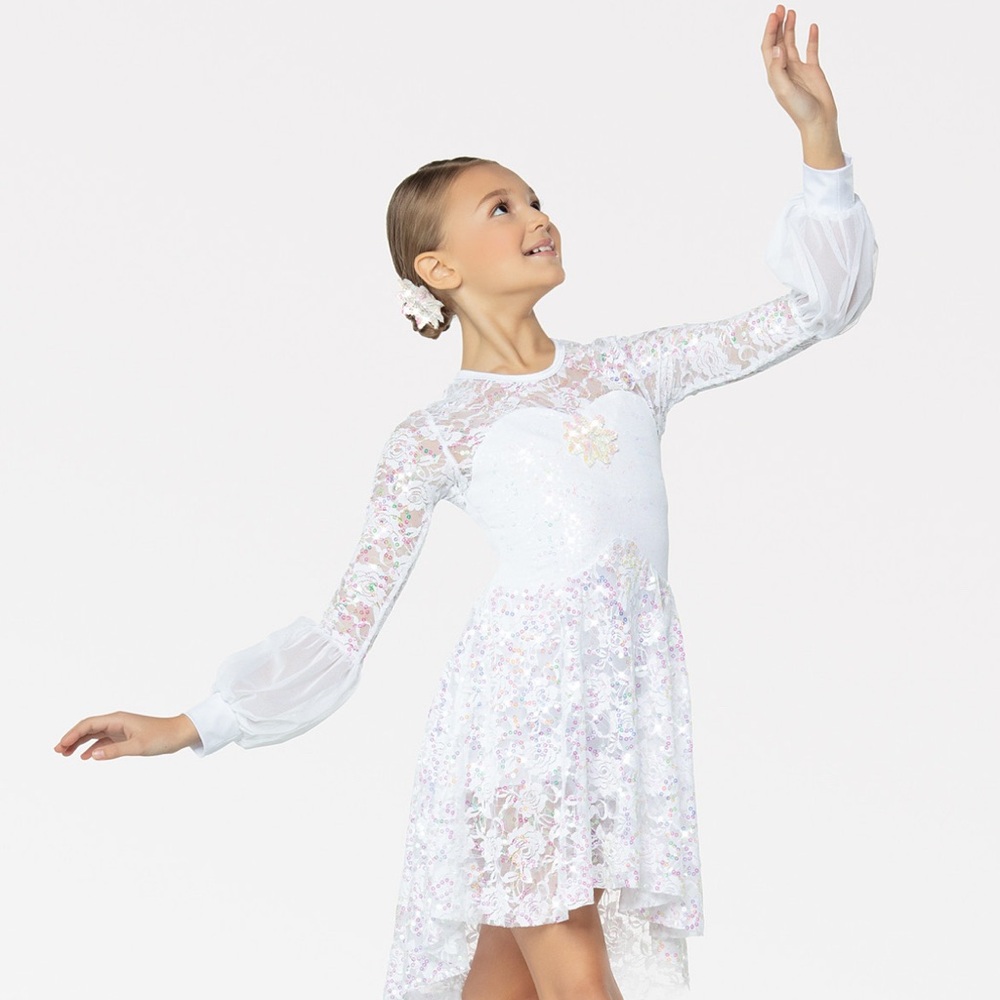 Dance Costume White Dress